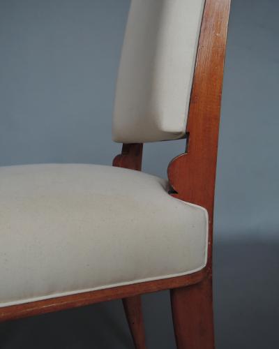 Maurice Jallot Set of 14 Fine French Art Deco Dining Chairs