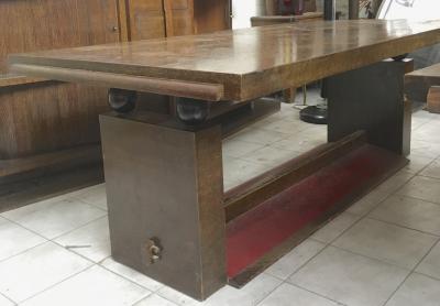 Maurice Laffaille Maurice lafaille pour Chaleysin purest modernist dinning table