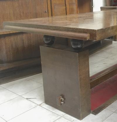 Maurice Laffaille Maurice lafaille pour Chaleysin purest modernist dinning table