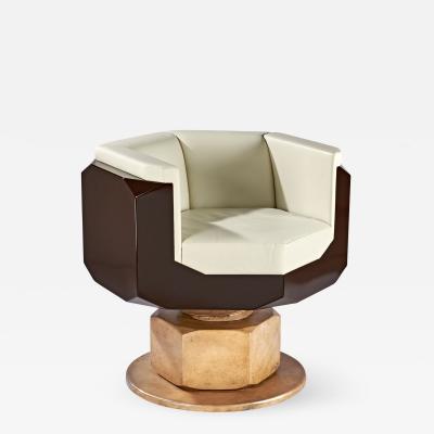 Maurice Marty Fauteuil Boulon Desk Chair