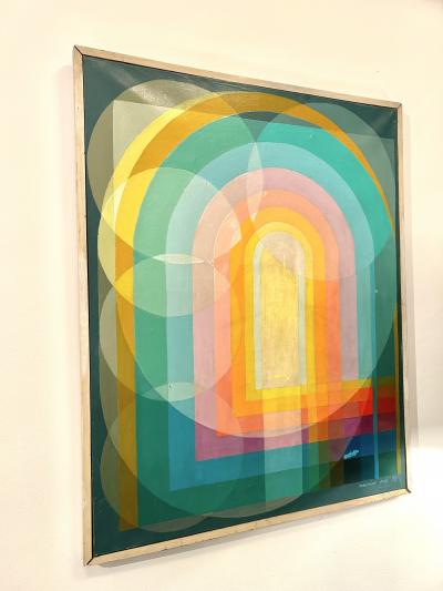 Maurice Pr Painting by Maurice Pr Cath drale 