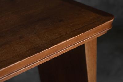 Maurice Pr Solid Oak Desk Attributed to Maurice Pr France 1930s