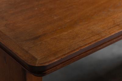 Maurice Pr Solid Oak Desk Attributed to Maurice Pr France 1930s