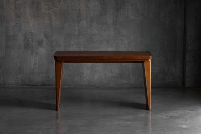 Maurice Pr Solid Oak Desk Attributed to Maurice Pr France 1930s