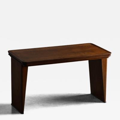 Maurice Pr Solid Oak Desk Attributed to Maurice Pr France 1930s