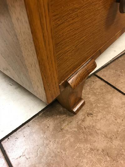 Maurice Rinck 1940s French Dresser Attributed to Maurice Rinck