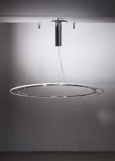Maurice Van Bakel The Circle dimmable neon chandelier by Dutch architect Maurice van Bakel