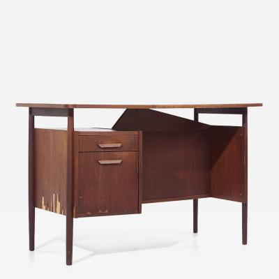 Maurice Villency Maurice Villency Mid Century Petite Danish Teak Desk