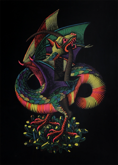 Maurits Cornelis Escher Dragon