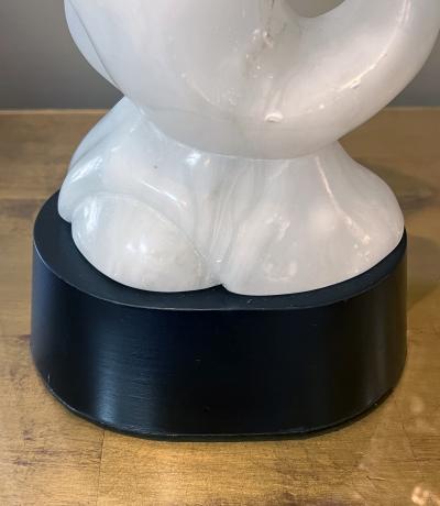 Maurizio Tempestini A Good Pair of Italian Mid Century Maurizio Tempestini Alabaster Lamps