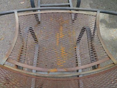 Maurizio Tempestini Lovely Pair of Maurizio Tempestini for Salterini Circular Radar Saucer Chairs