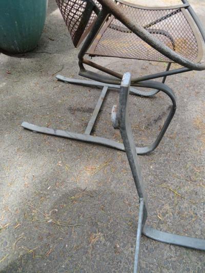 Maurizio Tempestini Lovely Pair of Maurizio Tempestini for Salterini Circular Radar Saucer Chairs