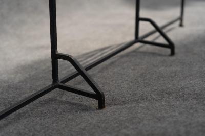 Maurizio Tempestini Maurizio Tempestini for Salterini Queen Size Wrought Iron Ribbon Headboard
