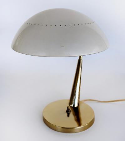 Maurizio Tempestini Mid century Maurizio Tempestini Laurel Brass Desk Lamp Articulated