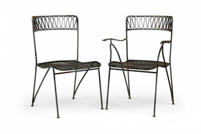 Maurizio Tempestini Set of 12 Maurizio Tempestini for Salterini Ribbon Dining Chairs