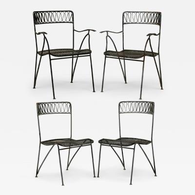 Maurizio Tempestini Set of 12 Maurizio Tempestini for Salterini Ribbon Dining Chairs