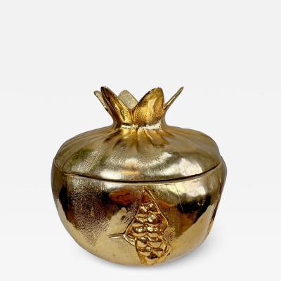 Mauro Manetti Gold Pomegranate Ice Bucket