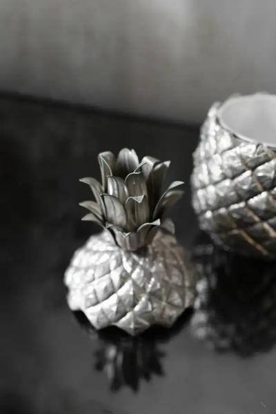 Mauro Manetti Pewter Ice Bucket Pineapple By Mauro Manetti For Fonderia D arte Firenze 1960s