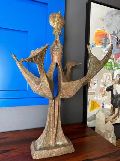 Max Finkelstein Max Finkelstein Brutalist Welded Sculpture