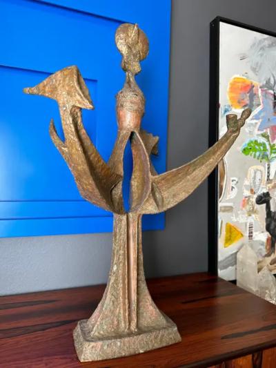 Max Finkelstein Max Finkelstein Brutalist Welded Sculpture