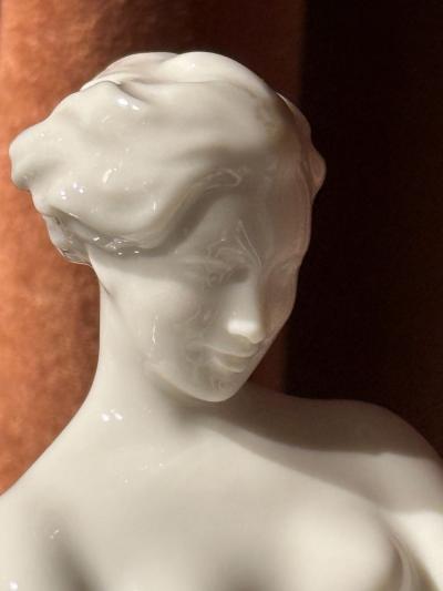 Max Fritz Gazelle Rider Art Deco Porcelain Sculpture Germany circa 1930