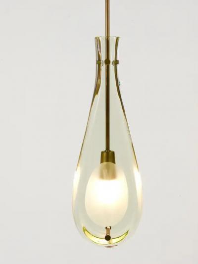 Max Ingrad Max Ingrad For Fontana Arte Drop Pendant Lamp Model 2259 Italy 1960s