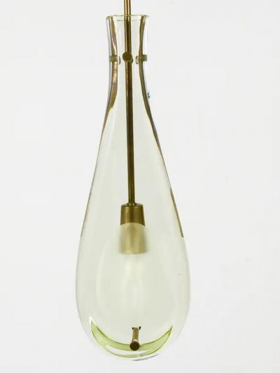 Max Ingrad Max Ingrad For Fontana Arte Drop Pendant Lamp Model 2259 Italy 1960s