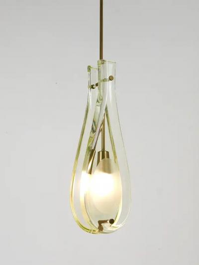 Max Ingrad Max Ingrad For Fontana Arte Drop Pendant Lamp Model 2259 Italy 1960s