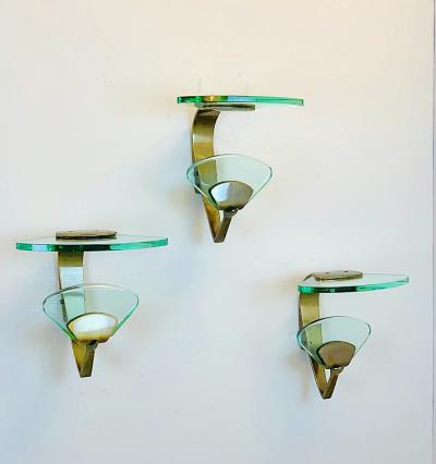 Max Ingrand 1950s Coat Hangers Model 1771 by Max Ingrand for Fontana Arte