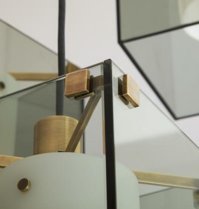 Max Ingrand 3 Light Pendant by Max Ingrand for Fontana Arte
