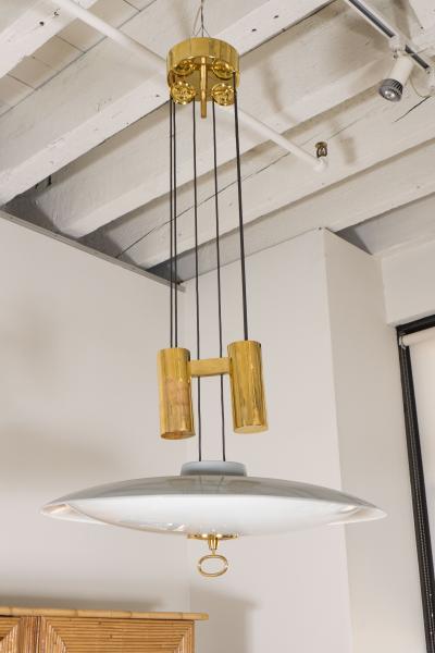 Max Ingrand ADJUSTABLE CEILING FIXTURE BY MAX INGRAND FOR FONTANA ARTE