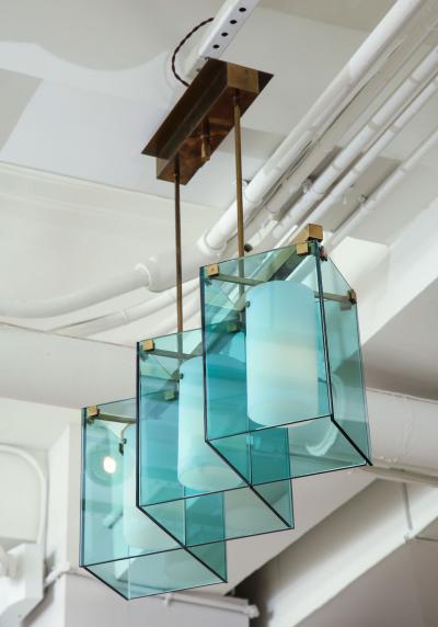 Max Ingrand Chandelier 2128 by Max Ingrand for Fontana Arte
