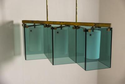 Max Ingrand Chandelier Model 2128 by Max Ingrand for Fontana Arte Italy 1964