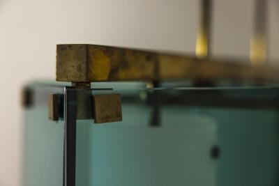 Max Ingrand Chandelier Model 2128 by Max Ingrand for Fontana Arte Italy 1964