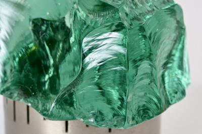 Max Ingrand Chiseled Crystal Table Lamp Designed by Max Ingrand for Saint Gobain
