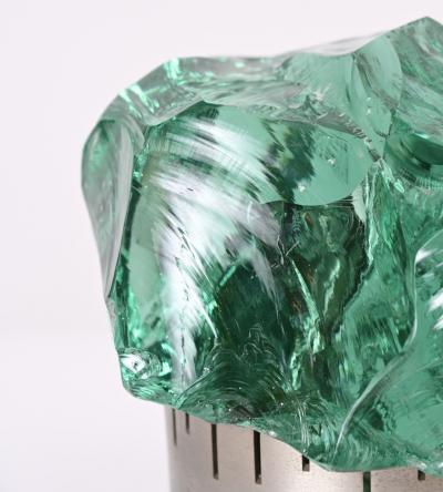 Max Ingrand Chiseled Crystal Table Lamp Designed by Max Ingrand for Saint Gobain
