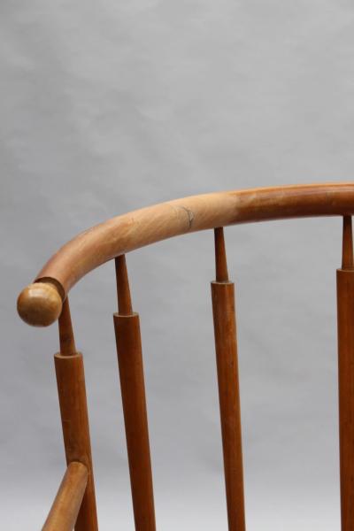 Max Ingrand Fine French 1950s Cradle by Max Ingrand