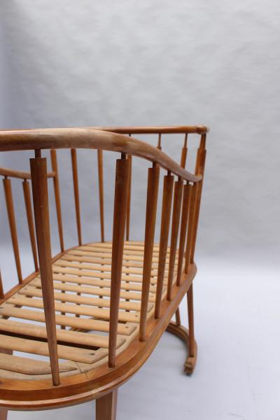 Max Ingrand Fine French 1950s Cradle by Max Ingrand