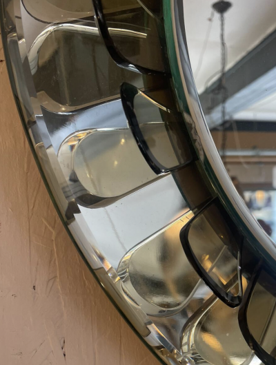 Max Ingrand Flower Shaped Mirror by Max Ingrand for Fontana Arte Italy 1960S