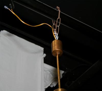 Max Ingrand Fontana Arte Chandelier Designed by Max Ingrand made in Italy