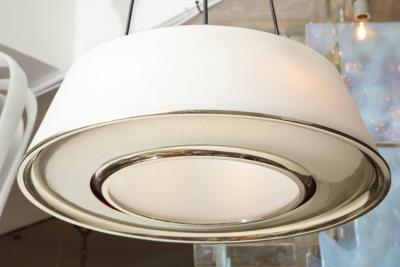Max Ingrand Fontana Arte Chandelier Made in Italy 1960 by Max Ingrand