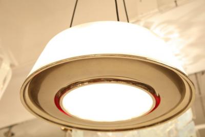 Max Ingrand Fontana Arte Chandelier Made in Italy 1960 by Max Ingrand