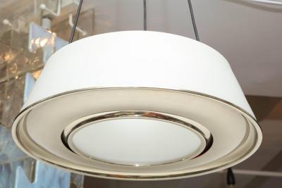 Max Ingrand Fontana Arte Chandelier Made in Italy 1960 by Max Ingrand