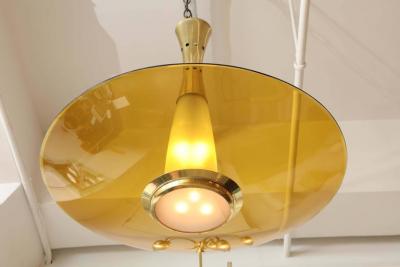 Max Ingrand Fontana Arte Max Ingrand Chandelier made in Italy 1955