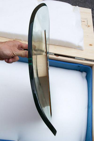 Max Ingrand IMPORTANT TRAPEZOIDAL FORM MIRROR BY MAX INGRAND FOR FONTANA ARTE