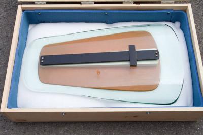 Max Ingrand IMPORTANT TRAPEZOIDAL FORM MIRROR BY MAX INGRAND FOR FONTANA ARTE