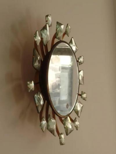 Max Ingrand Important Italian Mirror by Max Ingrand for Fontana Arte