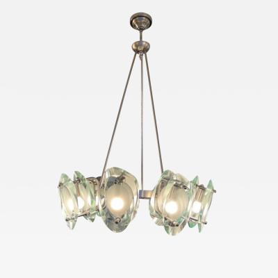 Max Ingrand Important Max Ingrand ceiling light Model 2088