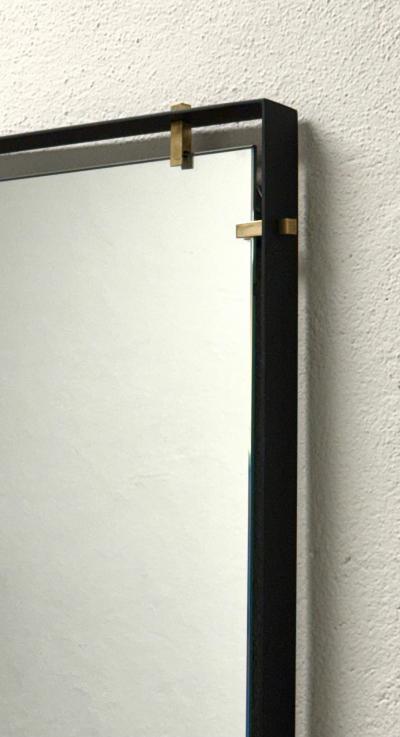 Max Ingrand Italian Mid Century Modern Wall Mirror Attr Max Ingrand for Fontana Arte 1960