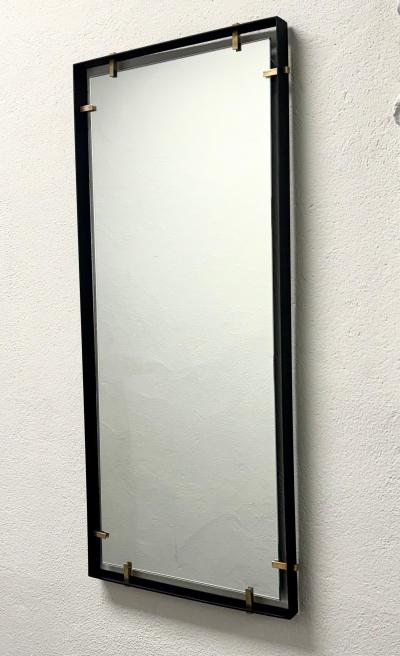 Max Ingrand Italian Mid Century Modern Wall Mirror Attr Max Ingrand for Fontana Arte 1960